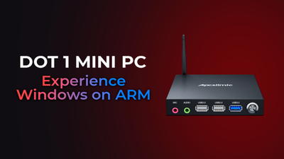 Apcsilmic Launches Dot 1: Smallest ARM-based Windows Mini PC